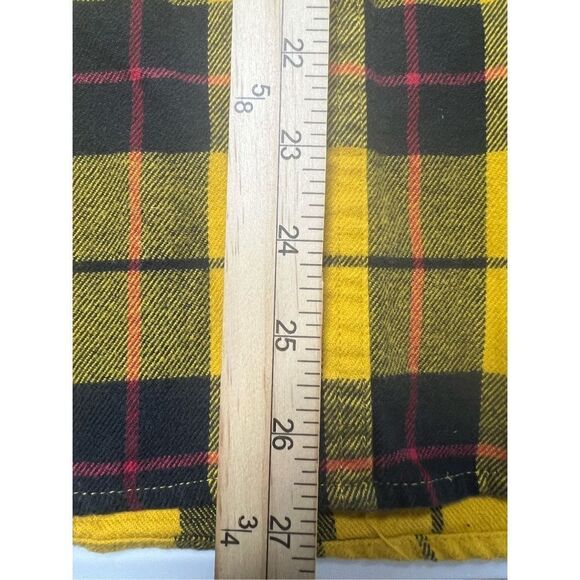 Amazon Essentials Men’s Cotton Plaid Shirt Long Sleeve Regular Fit Buttoned Sz M - Picture 8 of 11